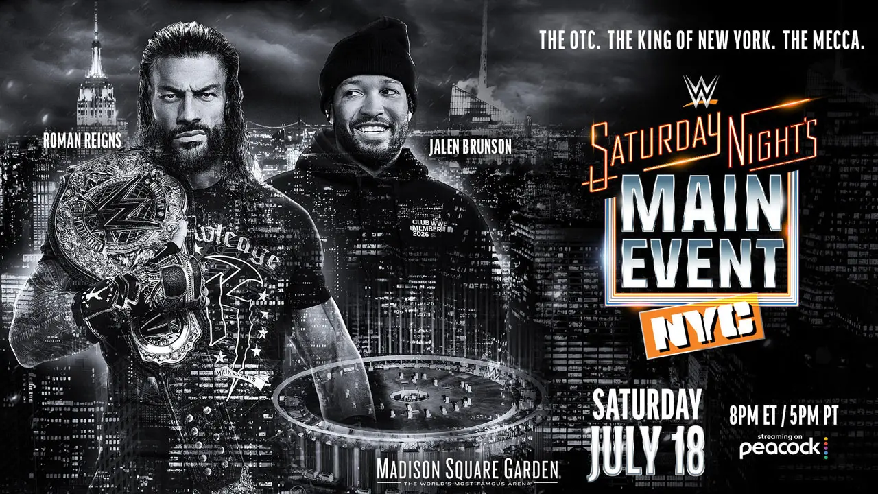 Roman Reigns et Jalen Brunson seront à WWE Saturday Night's Main Event