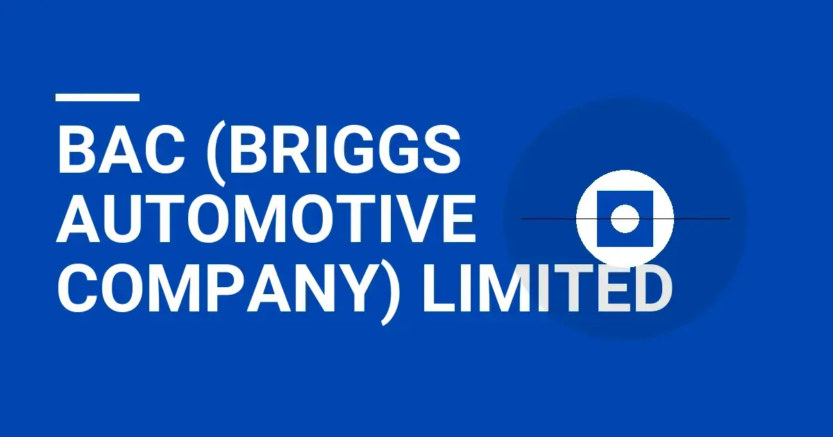 BAC (Briggs Automotive Company) Limited: Innovating the Future of Automobiles