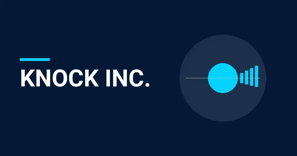 Knock Inc.: Pioneering Solutions in Real Estate Technology