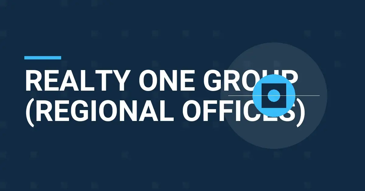 Realty ONE Group (Regional Offices): A Comprehensive Overview